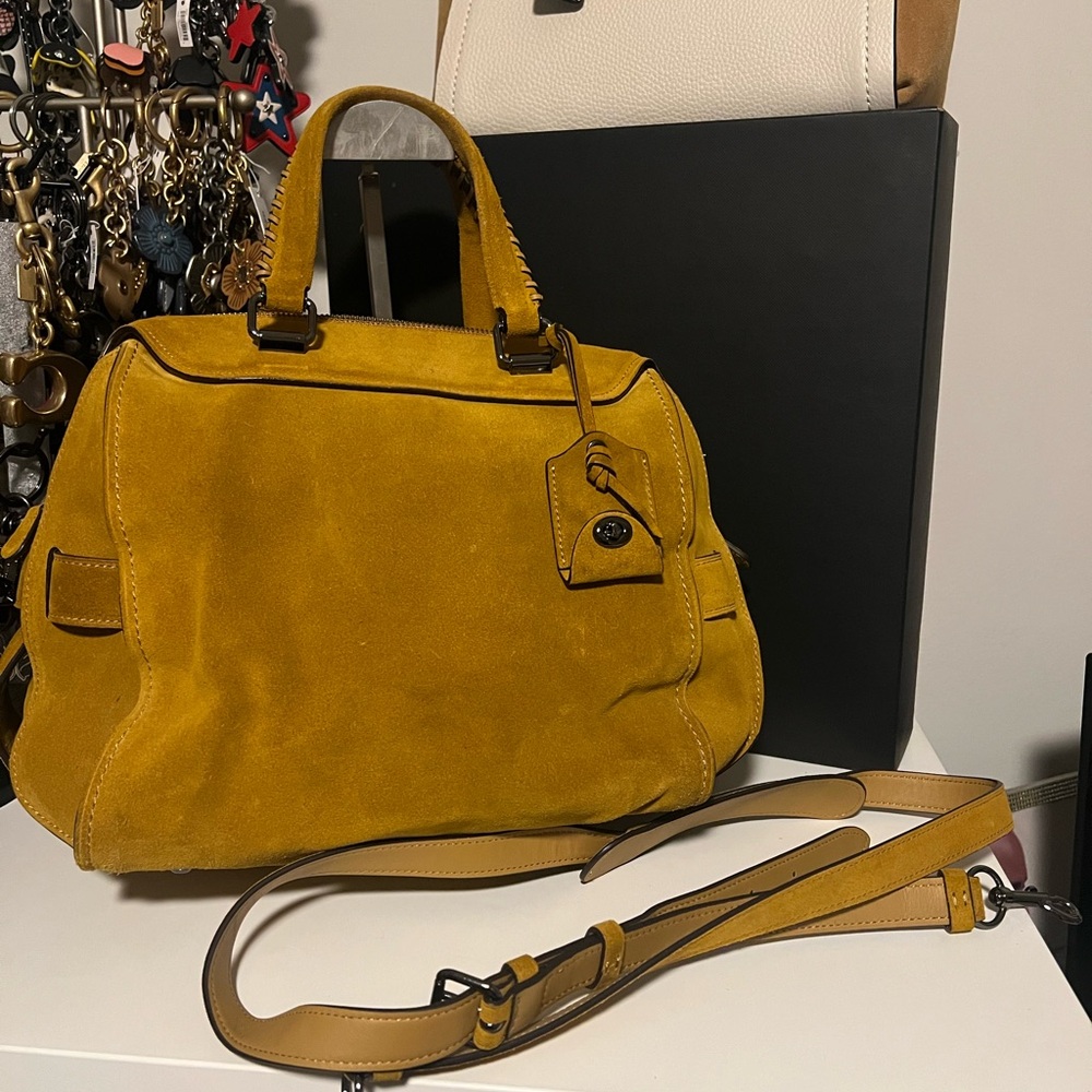 ‼️SOLD‼️ Coach Ace Suede Satchel